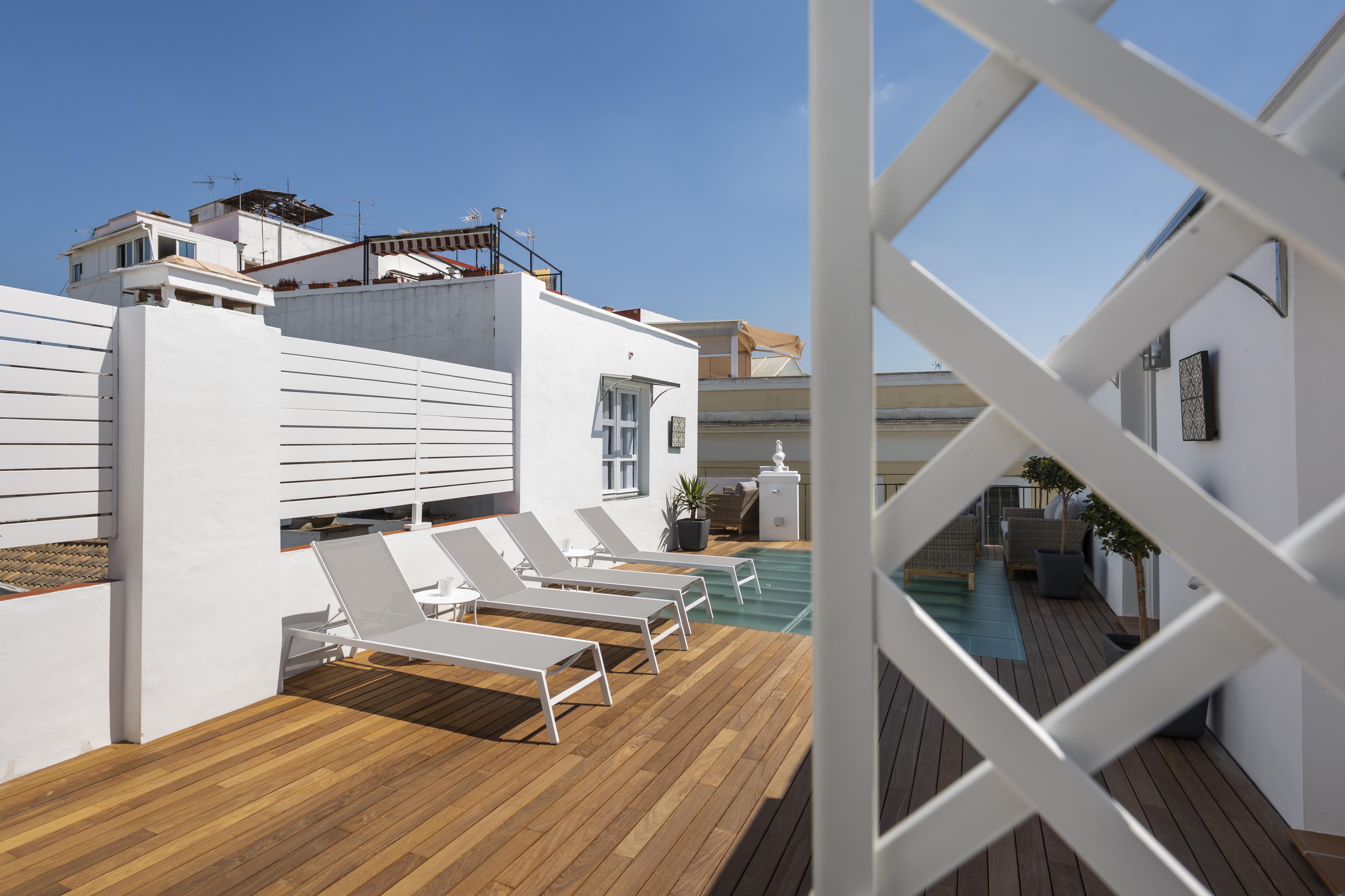 Basic Hotel Sevilla Catedral Exterior foto